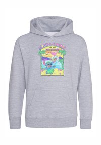 Disney LILO STITCH VISIT THE ISLANDS - Mikina s kapucí - heather grey