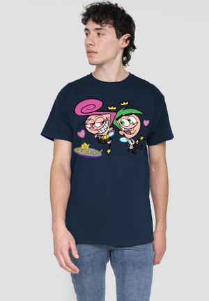 WANDA AND COSMO IN LOVE - T-Shirt print - dark blue