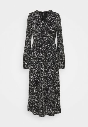 ONLPELLA FRILL DRESS - Długa sukienka - black