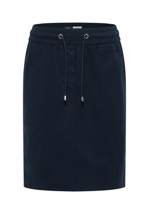 Cecil KNIELANGER ROCK IM WASHED-LOOK - A-Linien-Rock - universal blue