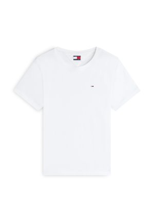 Tommy Jeans, CLASSIC C NECK - T-Shirt basic - white