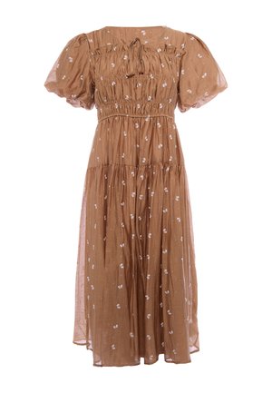IZIA, IZIA DRESS - Vestito lungo - braun