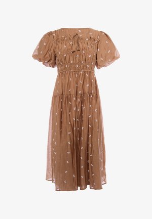 IZIA, IZIA DRESS - Vestito lungo - braun