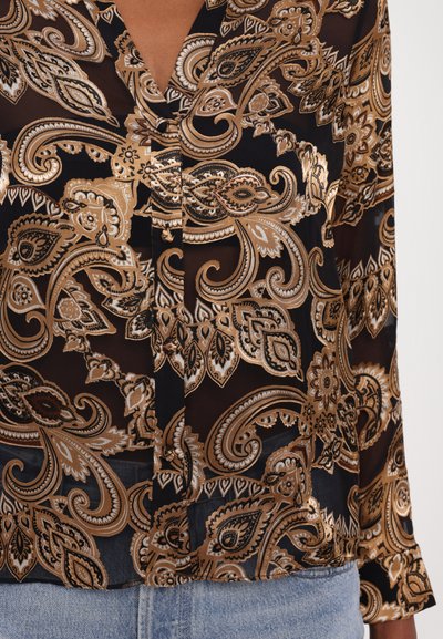 Alice + Olivia ELOISE - Overhemdblouse - spring/black