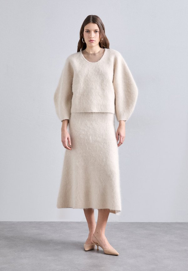 MILEA - Jumper - oyster gray2