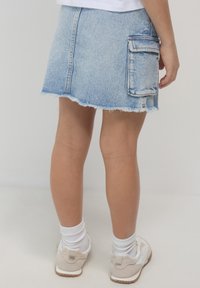 Calliope Minirock - blu denim medio chiaro