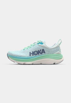 HOKA GAVIOTA 5 - Road running shoes - snow melt/cielo blue