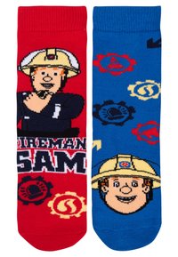Fireman Sam 2ER PACK  - Socks - blau rot