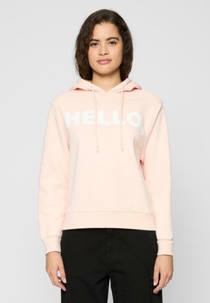 HELLO GOODBYE HOODY - Luvtröja - pink