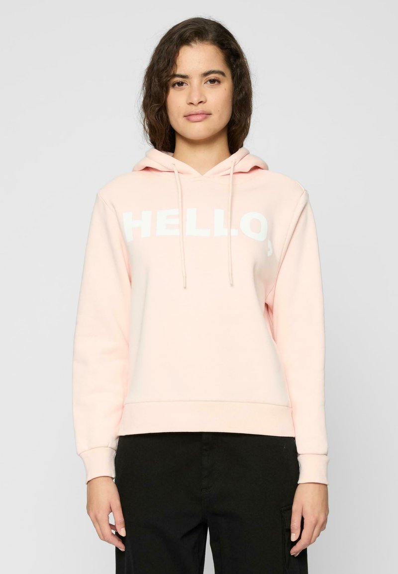 Mister Tee HELLO GOODBYE HOODY - Džemperis ar kapuci - pink