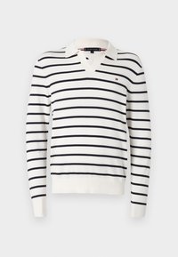 Tommy Hilfiger ESSENTIAL JONNY COLLAR - Jumper - ivory petal/desert sky