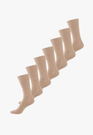 NUR DER 7-PACK KOMFORT - Socken - leinen
