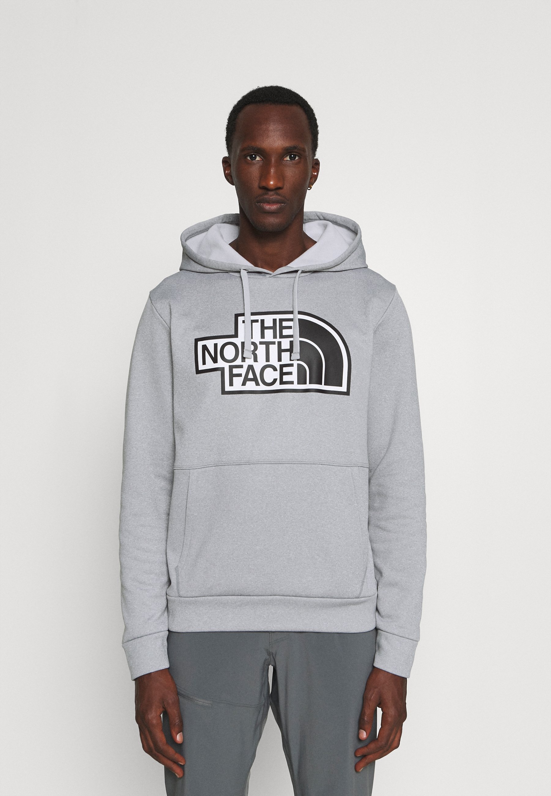 The North Face Exploration Hoodie Hoodie Light Grey Heather Black Mottled Light Grey Zalando De
