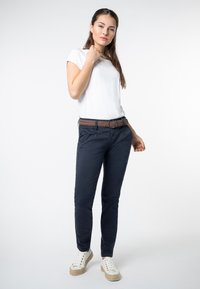 Sublevel MIT GÜRTEL - Broek - blue