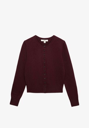 Marks & Spencer, CREW NECK - Strickjacke - dark burgundy