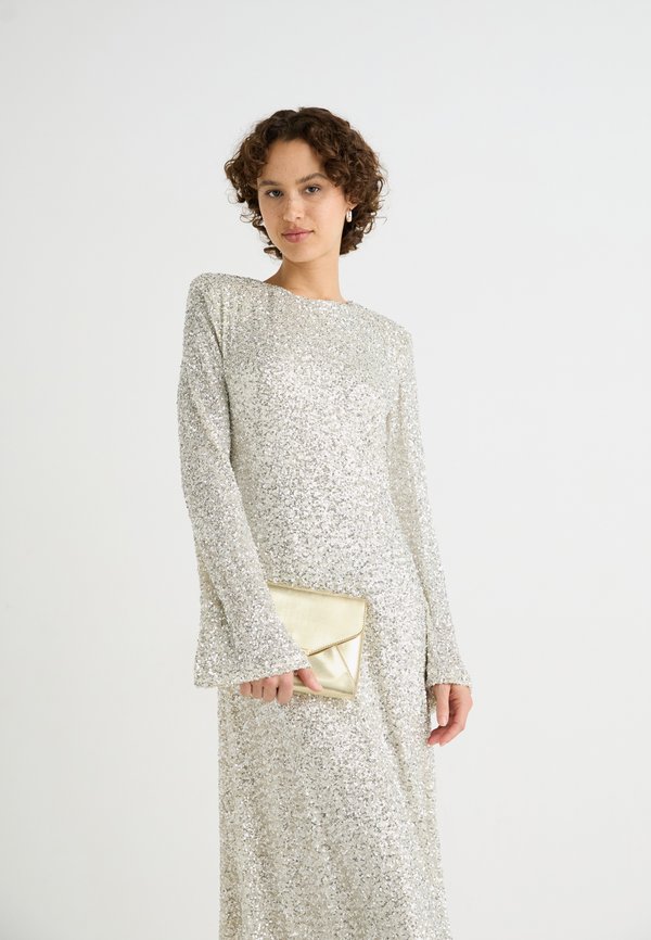 SEQUINS DRESS - Occasion wear - silver3