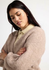 Lindex CARDIGAN VANESSA - Neuletakki - beige