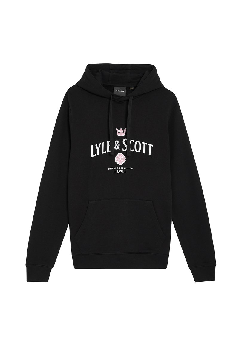 Lyle & Scott Hoodie zwart