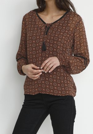 Blouse - brown