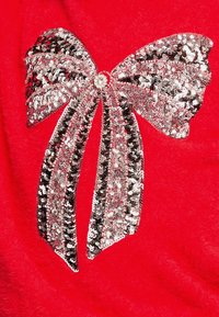 Lipsy CHRISTMAS REGULAR FIT - Svetr - red sequin
