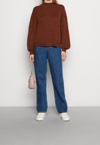ONLY Strickpullover - red