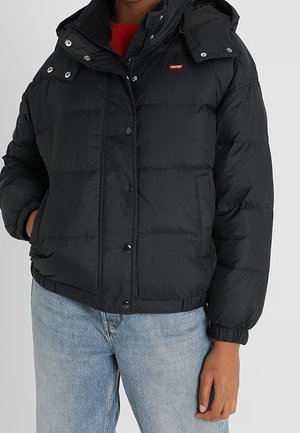 Gewatteerde jas - black