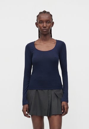 Gina Tricot, SOFT TOUCH - Bluză cu mânecă lungă - black iris