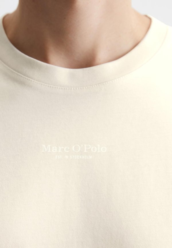 SHORT SLEEVE LOGO - Print T-shirt - gray silk3