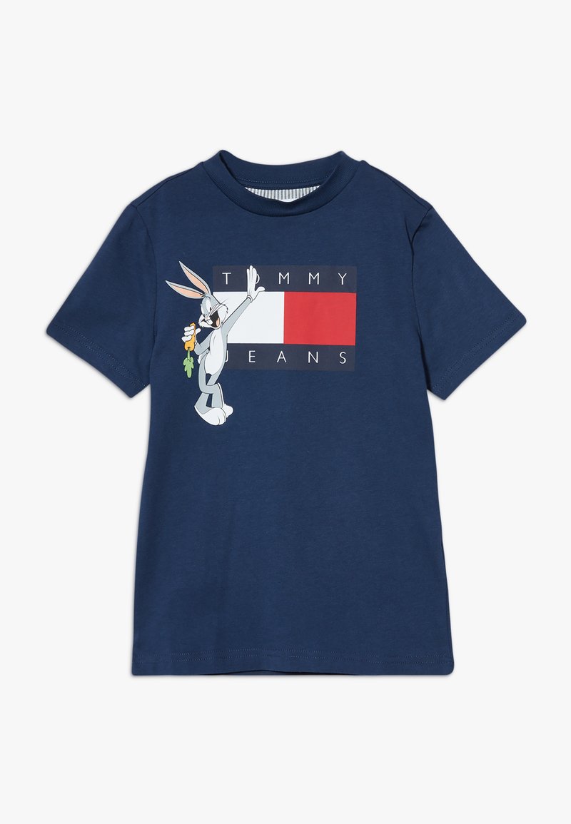 Tommy Hilfiger LOONEY TUNES TEE Print Tshirt blue/dark blue