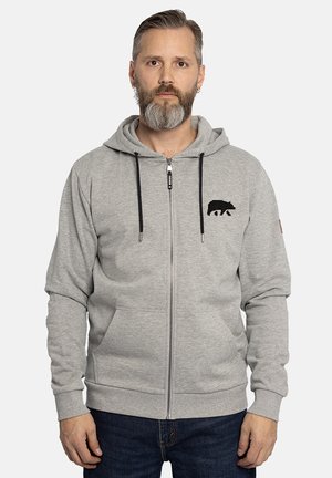 FORSBERG HOODIE - Zip-up sweatshirt - grau