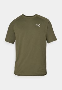 EVOSTRIPE - Sportovní tričko - dark olive