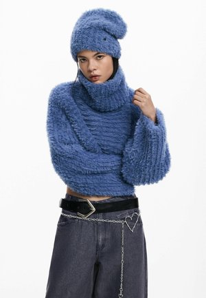 SWEATER   - Bluză de molton - blue