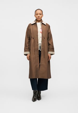 MALOMA COAT - Abrigo clásico - shitake/oatmilk