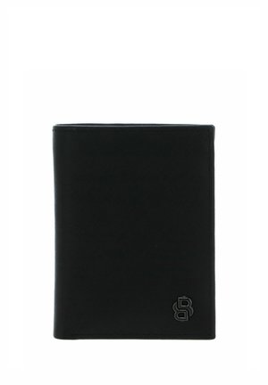 DOUBLE - Portefeuille - saffiano black