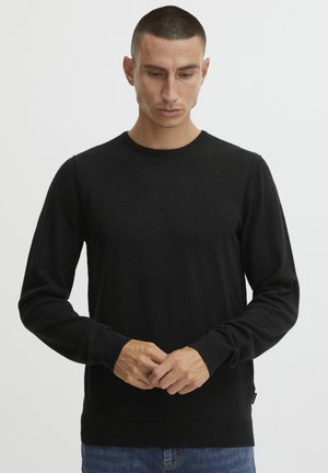 Strickpullover - black