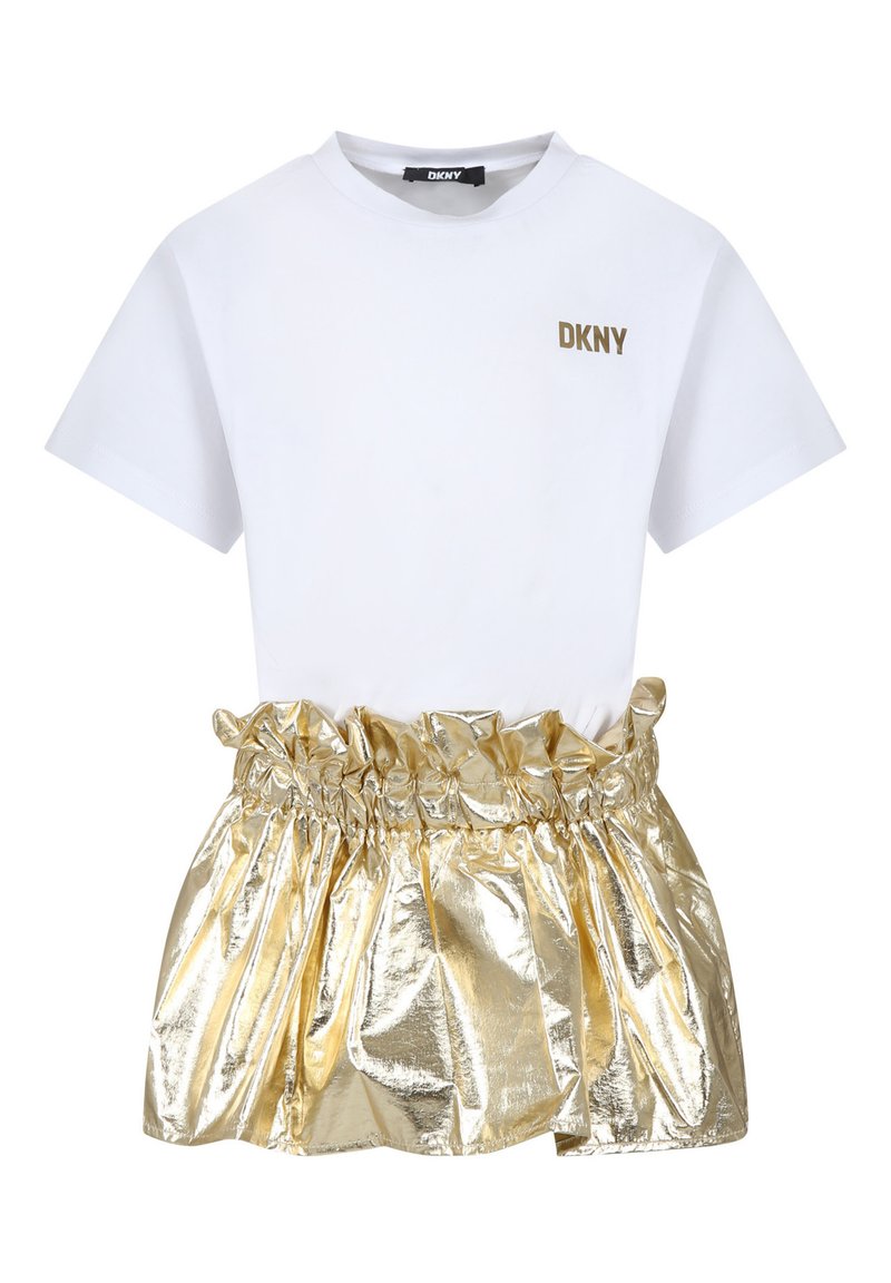 DKNY Cocktailjurk wit