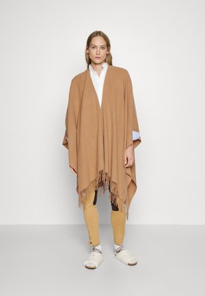 OVERSIZED WRAP - Cape - classic camel