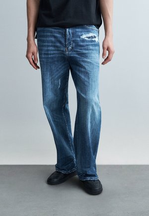Dsquared2 PANTS POCKETS - Džínsy voľného strihu - navy blue