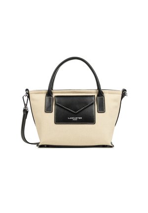 Handtas - beige noir