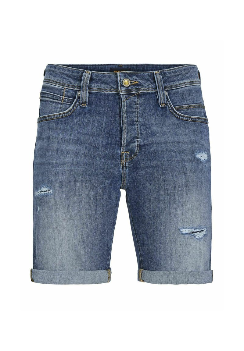 jack & jones Jeansshort blauw denim/bluedenim