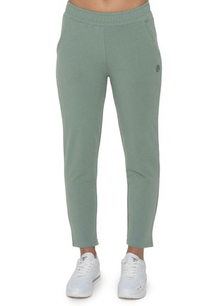 LEONE 1947, TROUSERS - Pantalon de survêtement - green-dark green (solid)