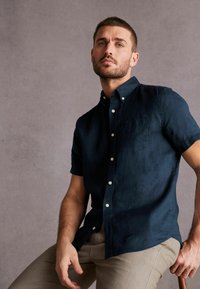 Next SIGNATURE SHORT SLEEVE - Skjorter - navy