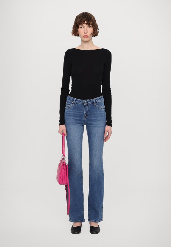 SLIM RAW - Bootcut jeans4