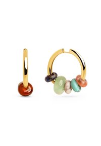 Carmen True Flower Colors - Pendientes - gold-coloured