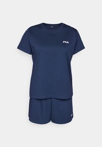 Fila WOMAN SET - Pyjama - navy/dunkelblau - Zalando.at