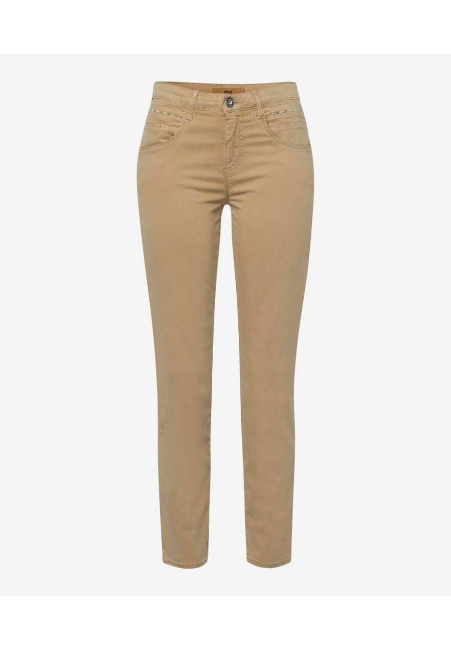 BRAX STYLE SHAKIRA S - Jeans Tapered Fit - bast/beige - Zalando.nl
