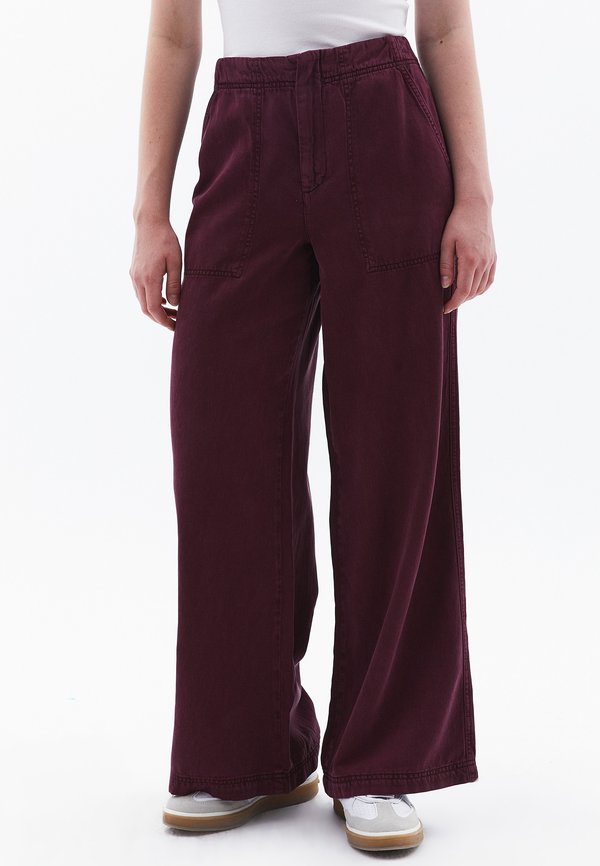 WIDE LEG  - Stoffhose - antik port royale