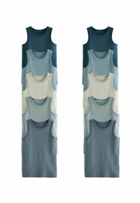Next 10 PACK  REGULAR FIT - Spodné tričko - tonal blue