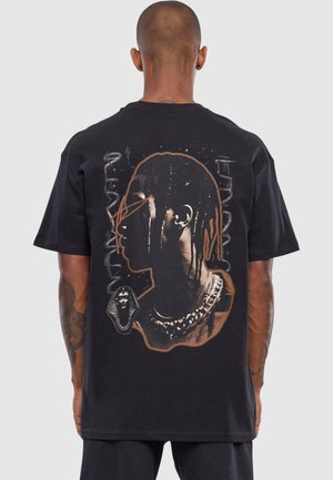 GIZA TEE - Apdrukāts T-krekls - black