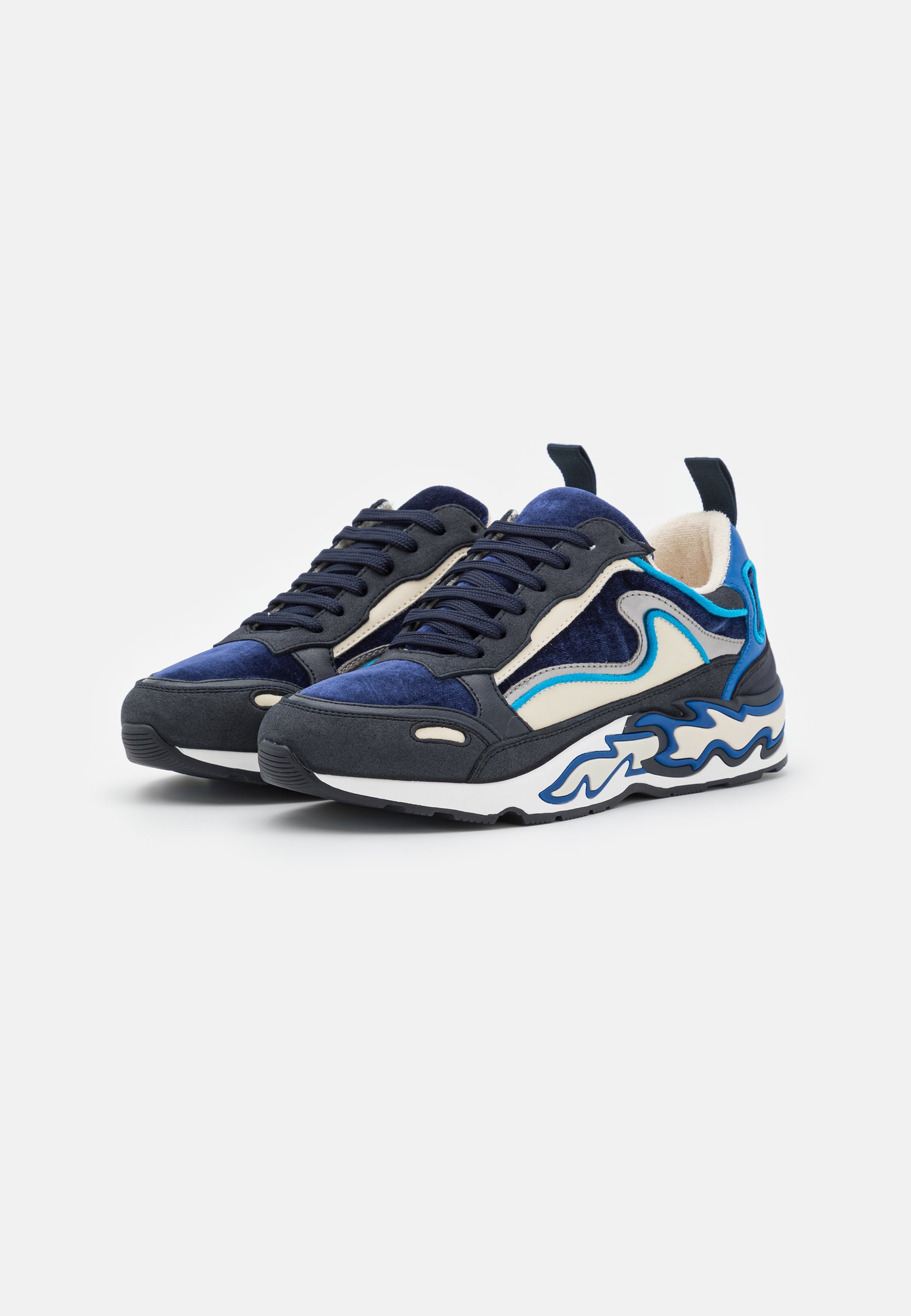 sandro Sneakers laag - marine/donkerblauw - Zalando.nl